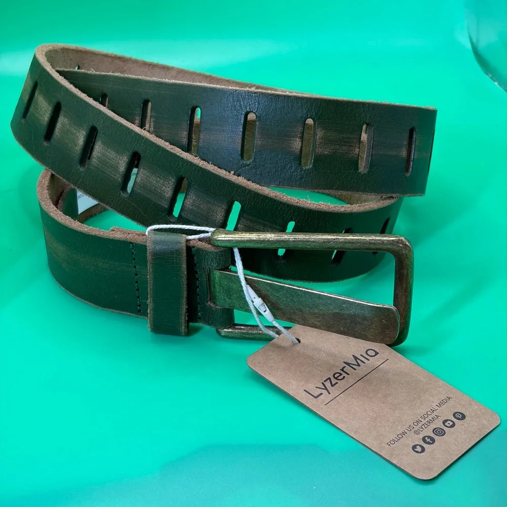 LyzerMia Genuine Leather Belt 45